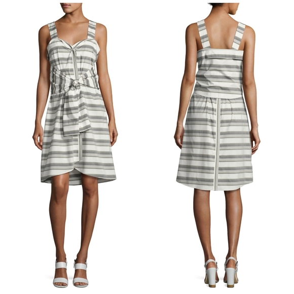 Derek Lam Dresses & Skirts - NWT Derek Lam 10 Crosby tie front sleeveless dress